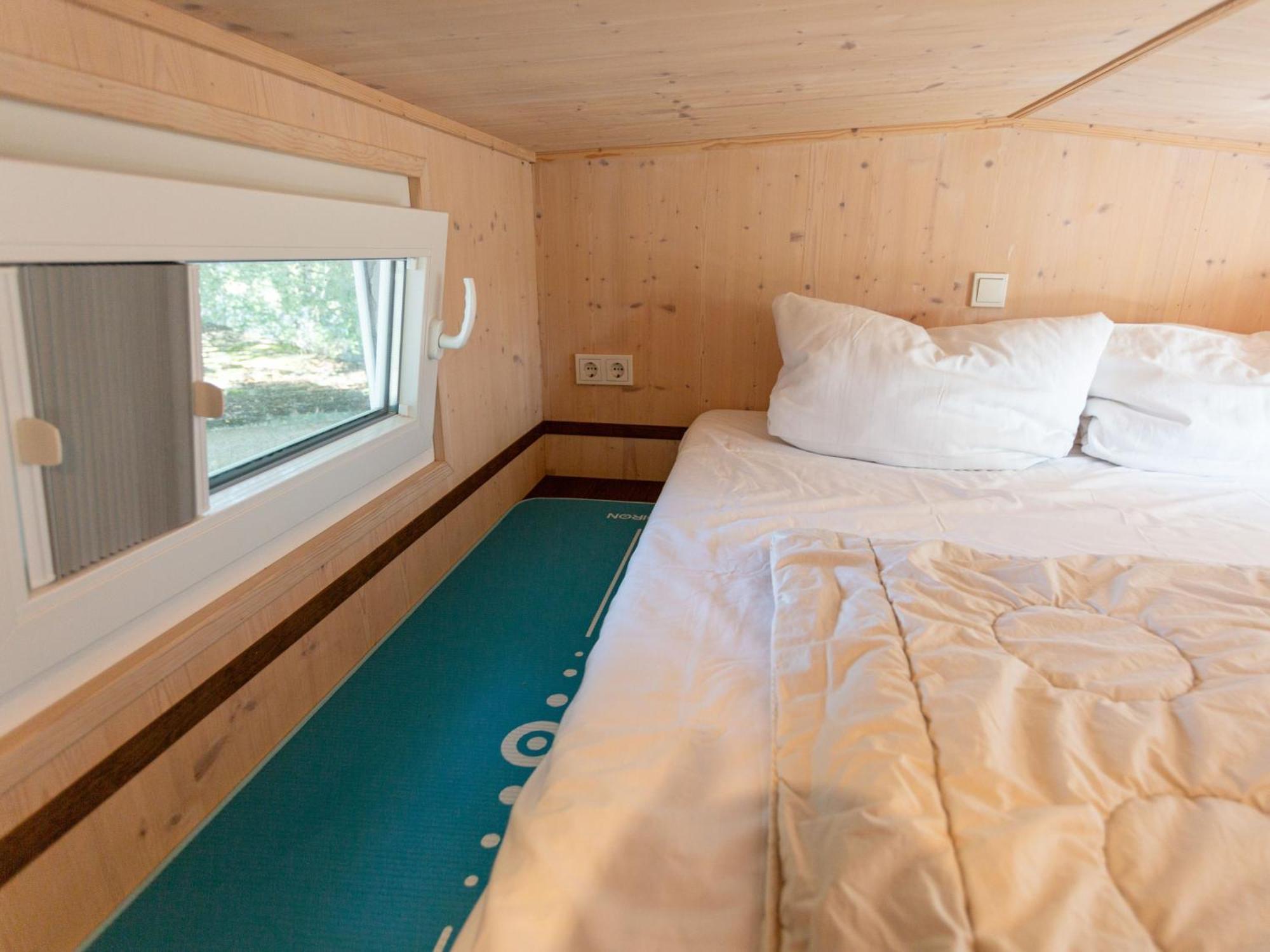 Villa Tiny House Auf Der Alpaka Farm Rubkow Exterior foto